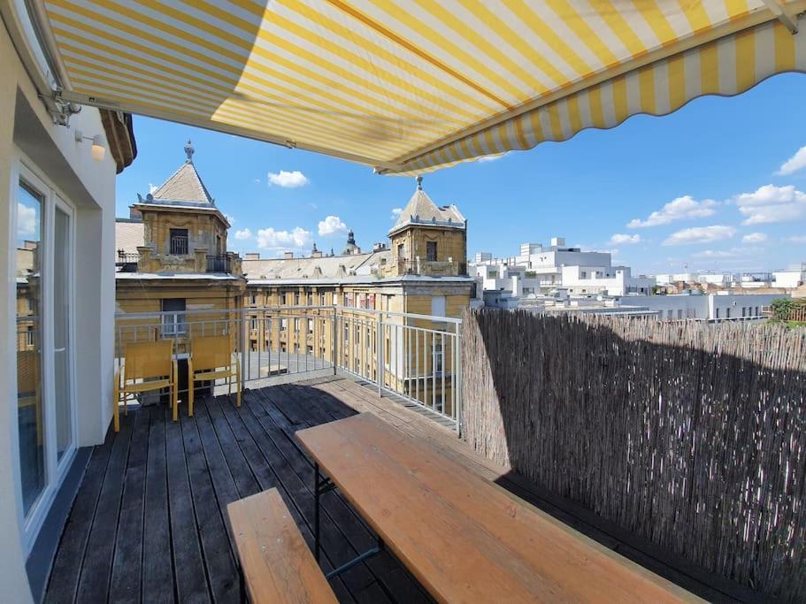 Beauty On The Rooftop With Ac And Rooftop Terrace Budapest Exterior photo
